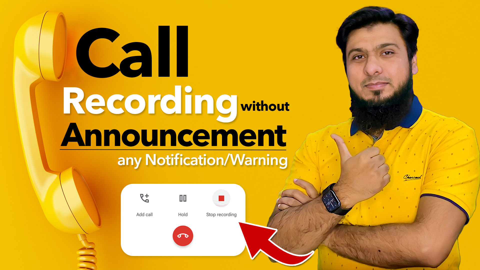 Call Recording Without Announcement
